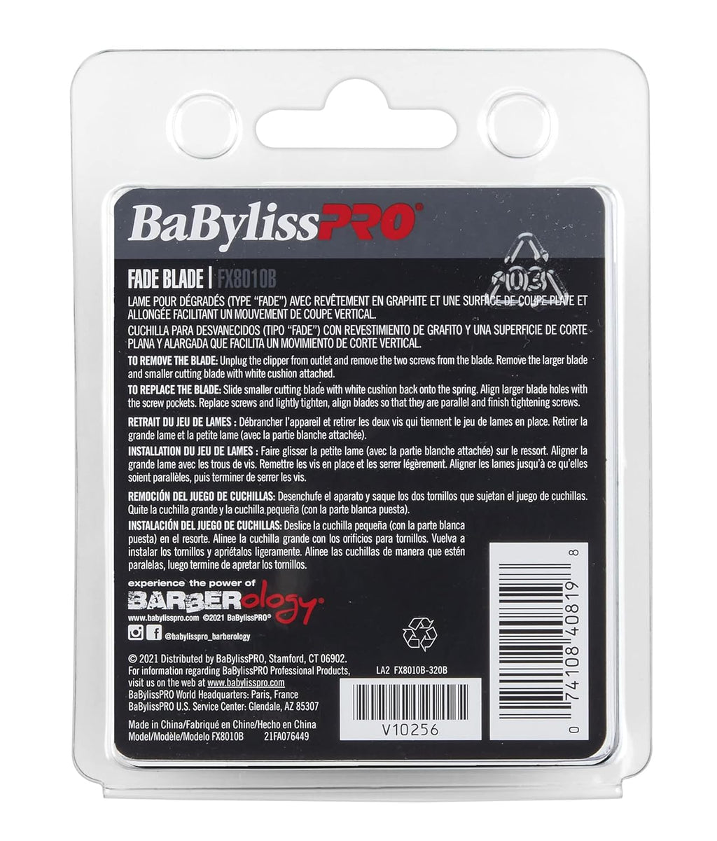 BaBylissPRO Replacement Graphite Fade Blade (FX8010B) — image 4
