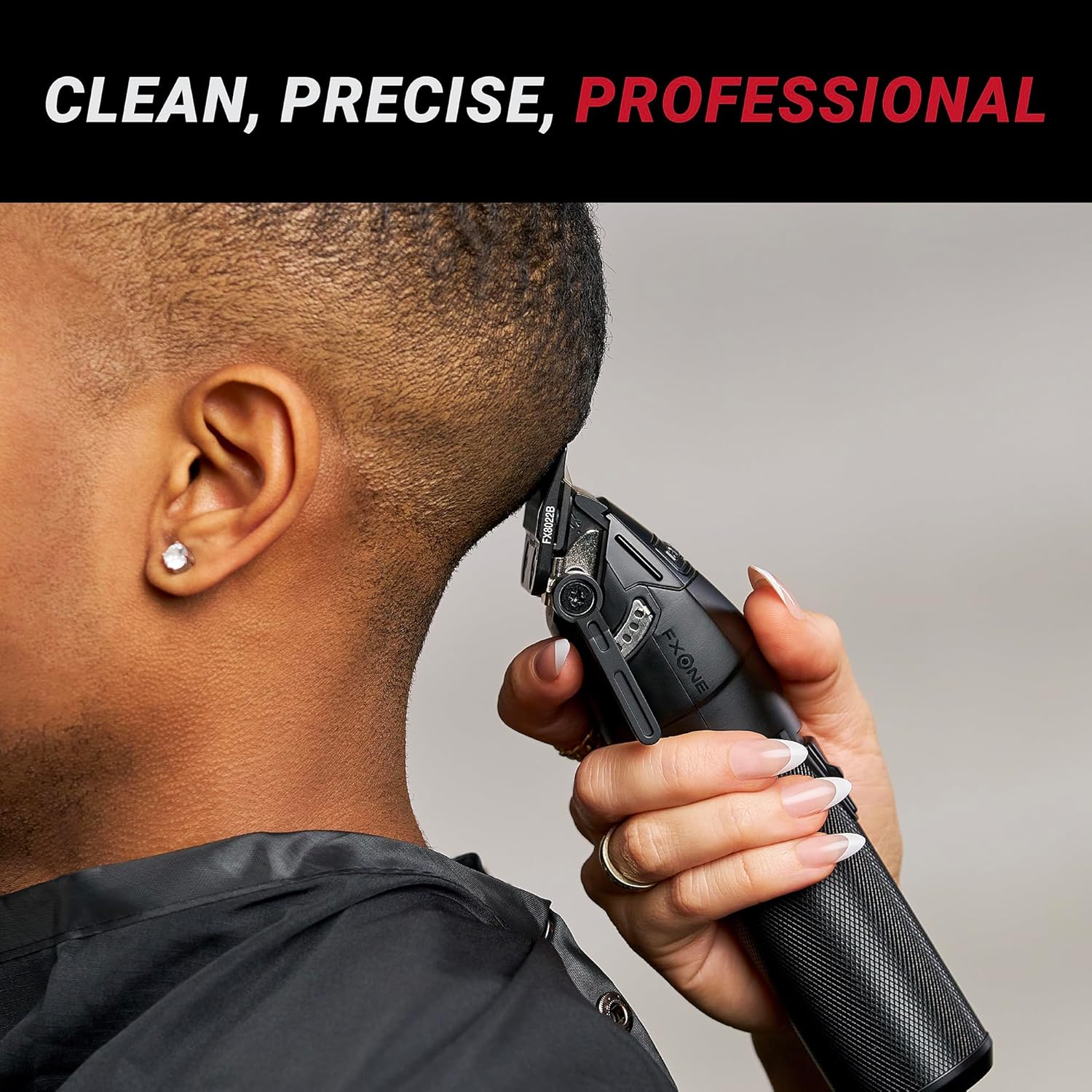 BaBylissPRO FXONE BLACKFX All-Metal Interchangeable-Battery Cordless Clipper (FX899MB) — image 13