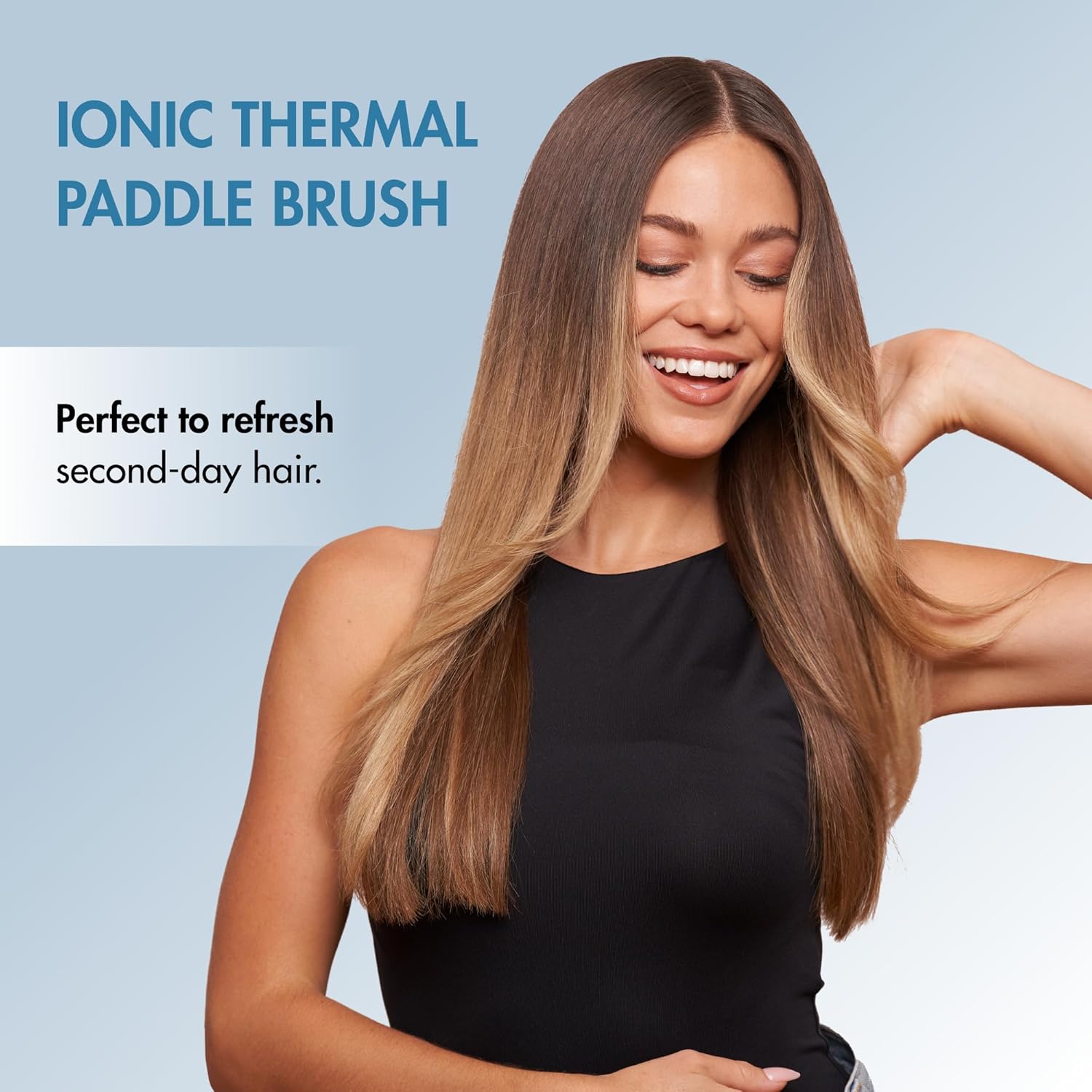 BaBylissPRO Nano Titanium Ionic Thermal Paddle Brush (BNTPB1UC) — image 4