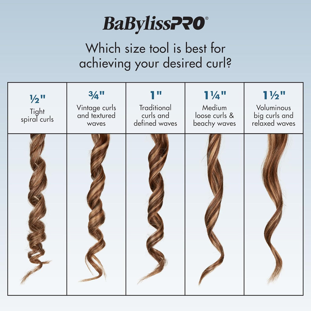 BaBylissPRO Nano Titanium Spring Curling Iron 1" (BNT100S) — image 6
