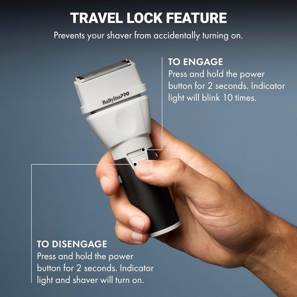 BaBylissPRO Cordless Trimmer & Double-Foil Shaver Value Set (FXCLCPK2) — image 12