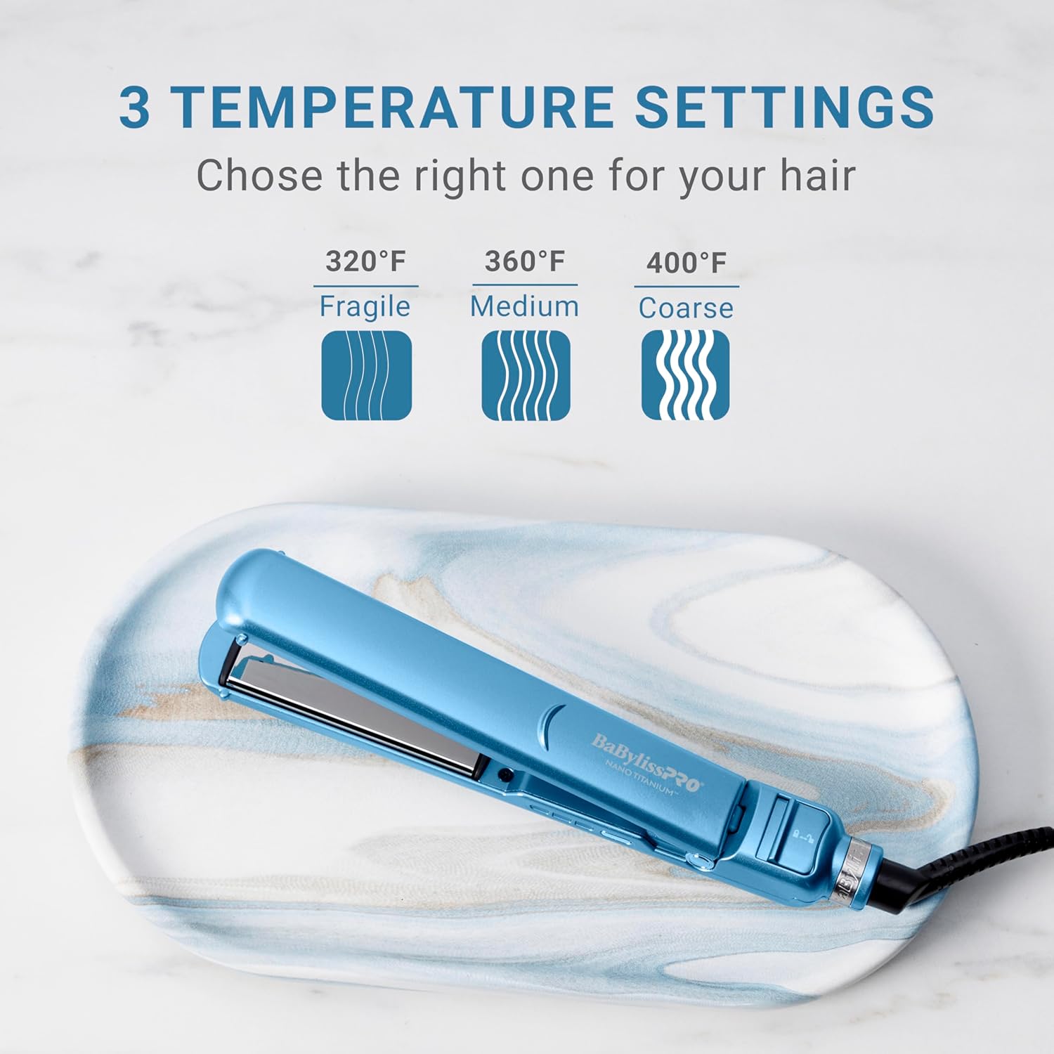 BaBylissPRO Nano Titanium 1" Compact & 1" Ultra-Thin Full SIze Flat Iron Value Set (BNTPP84) — image 6