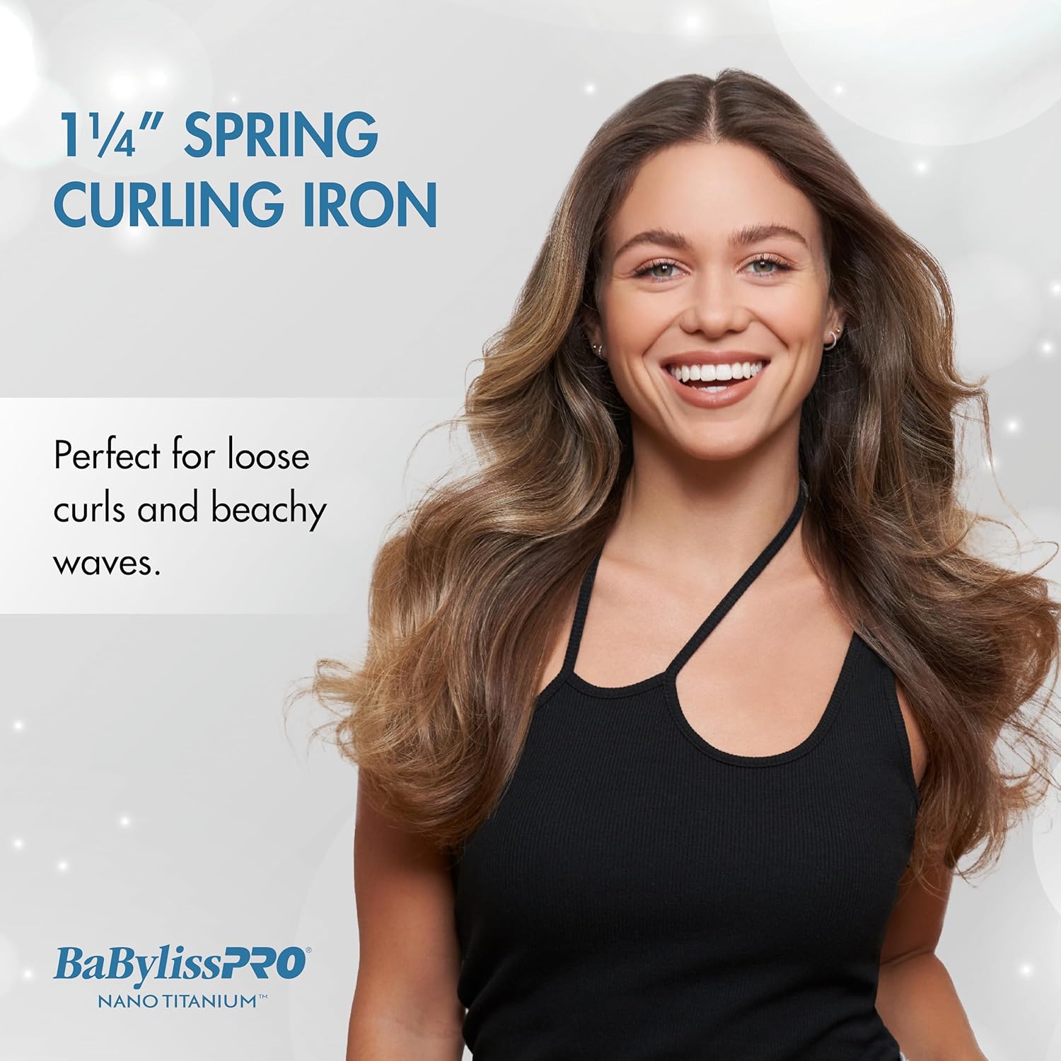 BaBylissPRO Nano Titanium Spring Curling Iron 1.25" (BNT125S) — image 6