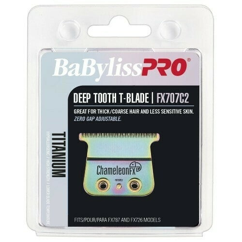 BaBylissPRO ChameleonFX Deep-Tooth T-Blade (FX707C2) — image 3