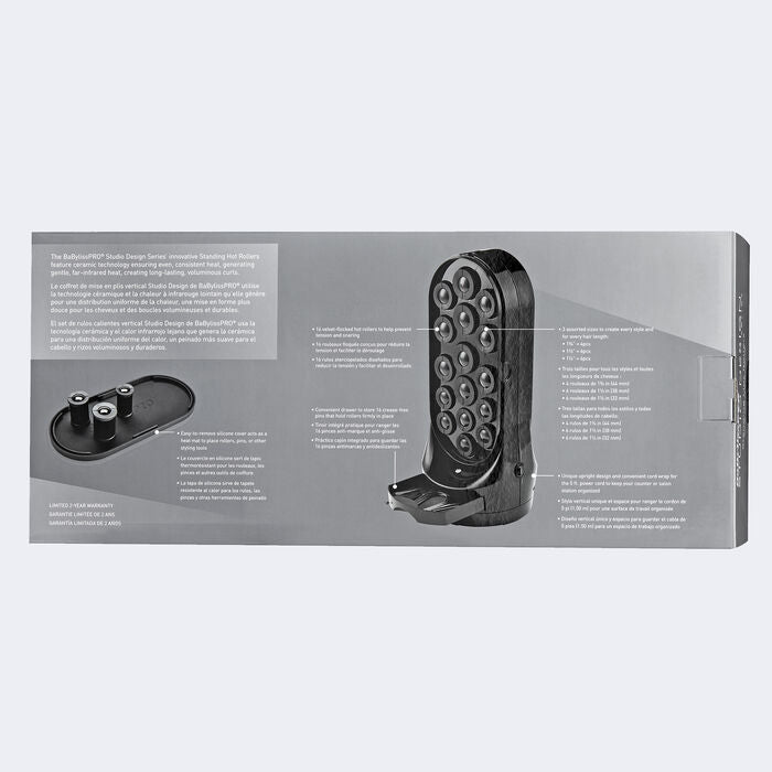 BaBylissPRO Studio Design Series Standing Hot Rollers (BCISHRUC) — image 9
