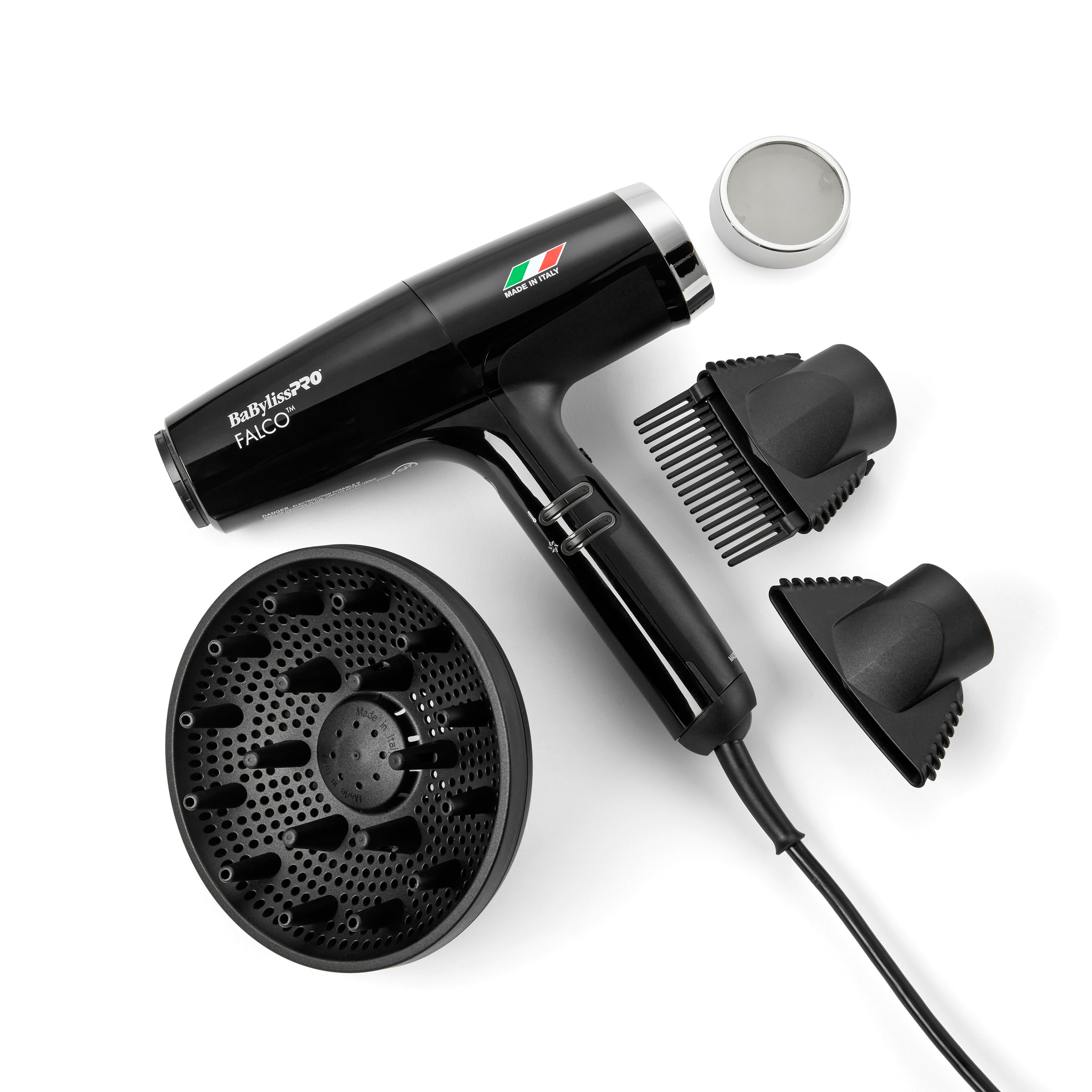 BaBylissPRO Nano Titanium Professional Italian High-Speed Falco Hair Dryer (BNT8550) — image 4