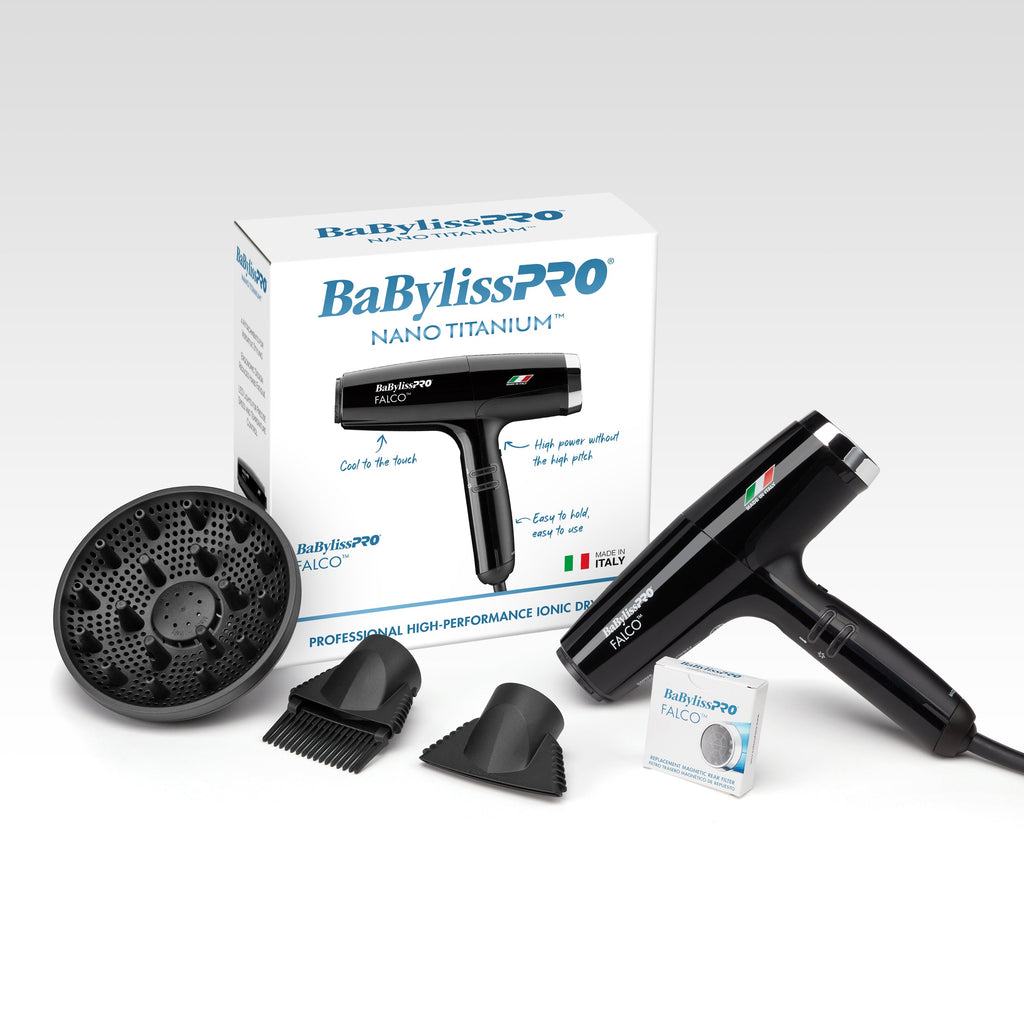 BaBylissPRO Nano Titanium Professional Italian High-Speed Falco Hair Dryer (BNT8550) — image 5