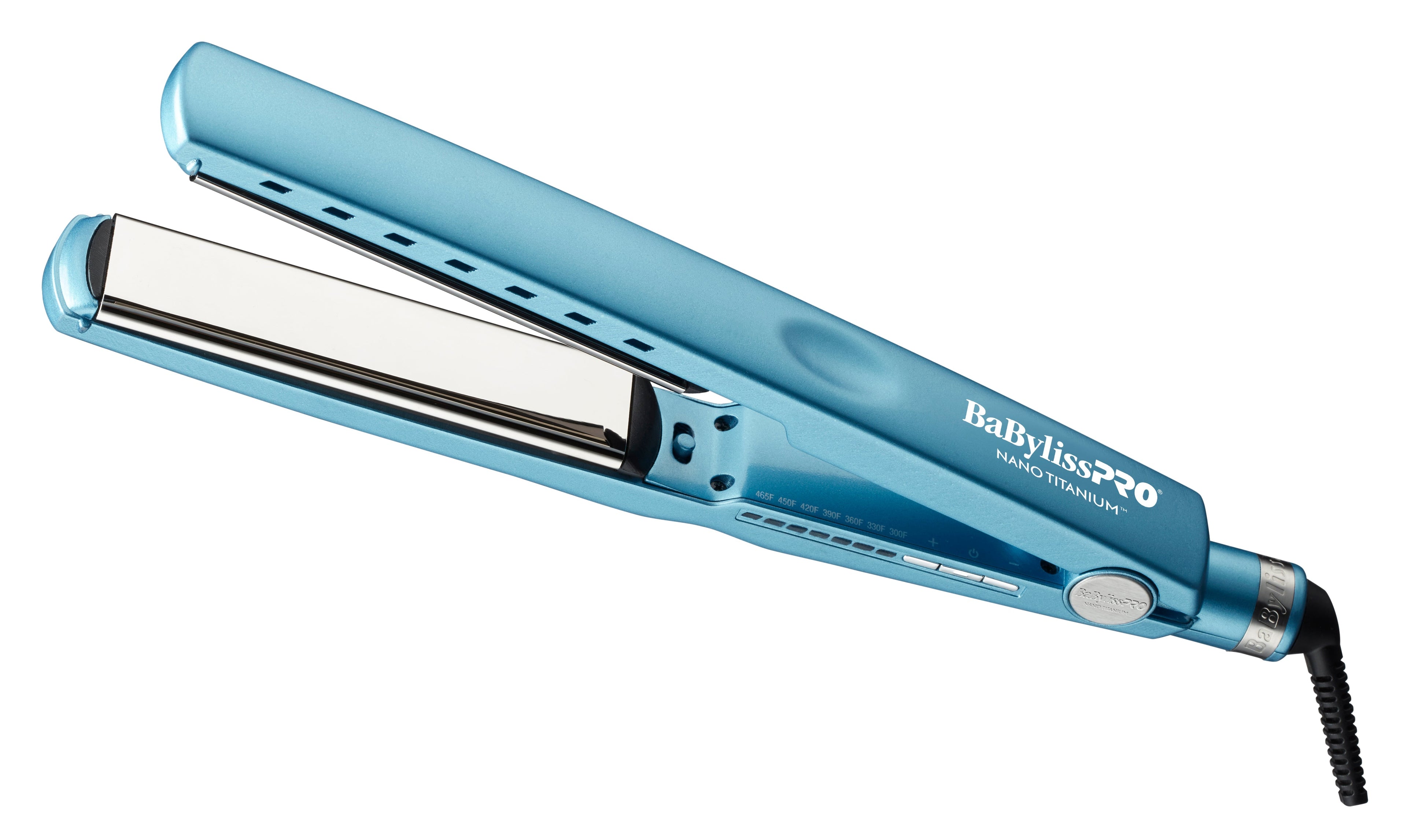 BaBylissPRO Nano Titanium Extended Ionic Flat Iron - 1 1/4" (BNT9091TXL) — image 1