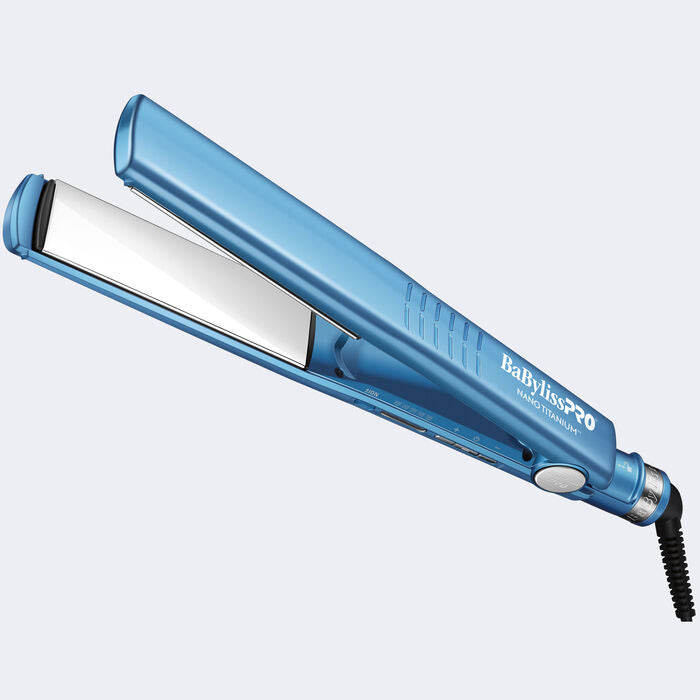BaBylissPRO Nano Titanium Dual Ionic Flat Iron - 1 1/4" (BNT9125TUC) — image 1