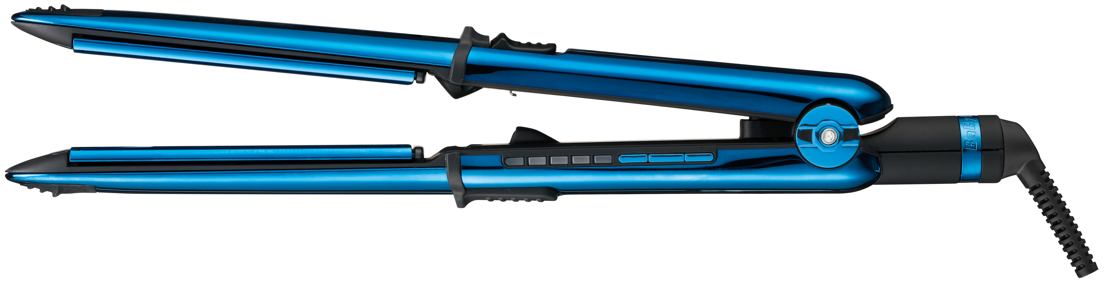 BaBylissPRO Limited Edition Black & Blue Nano Titanium Prima 3000 Flat Iron - 1.25" (BNTMB3000TUC) — image 4