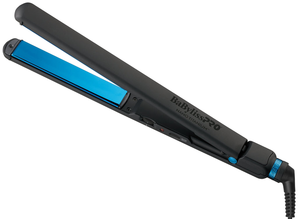 BaBylissPRO Limited Edition Nano Titanium Black & Blue Ultra-Thin Flat Iron — image 1