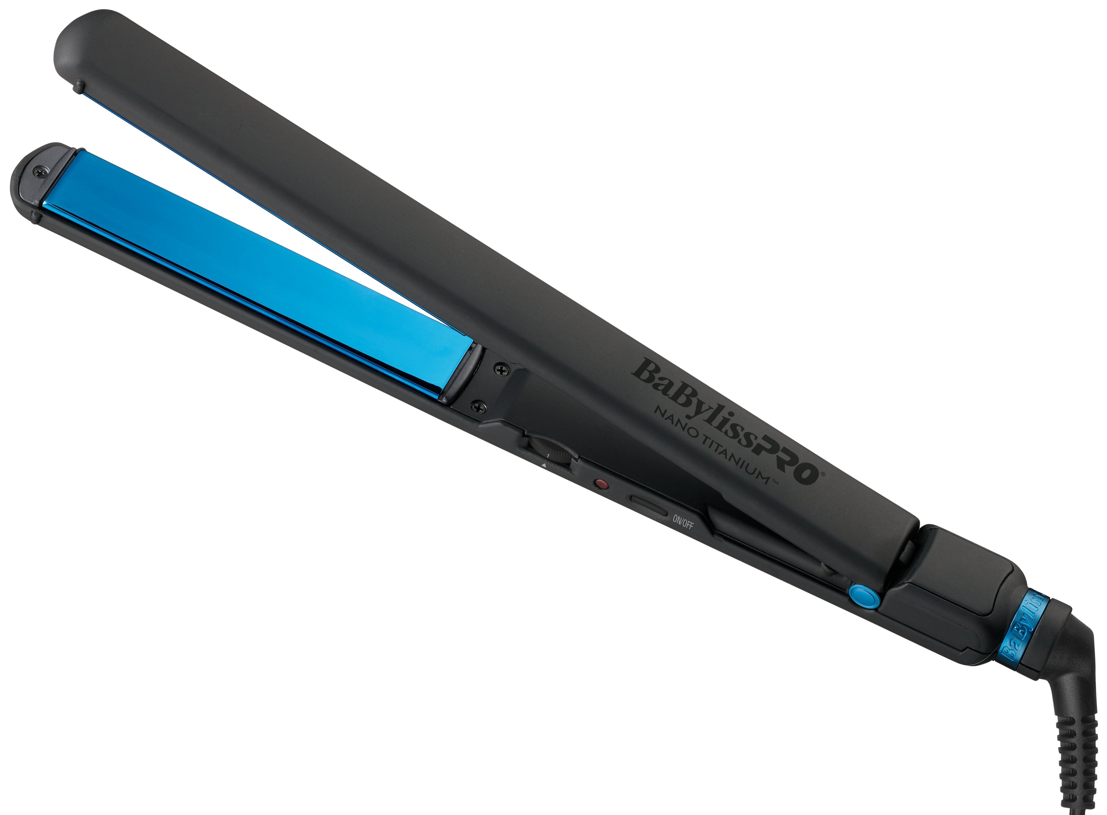 BaBylissPRO Limited Edition Nano Titanium Black & Blue Ultra-Thin Flat Iron — image 1