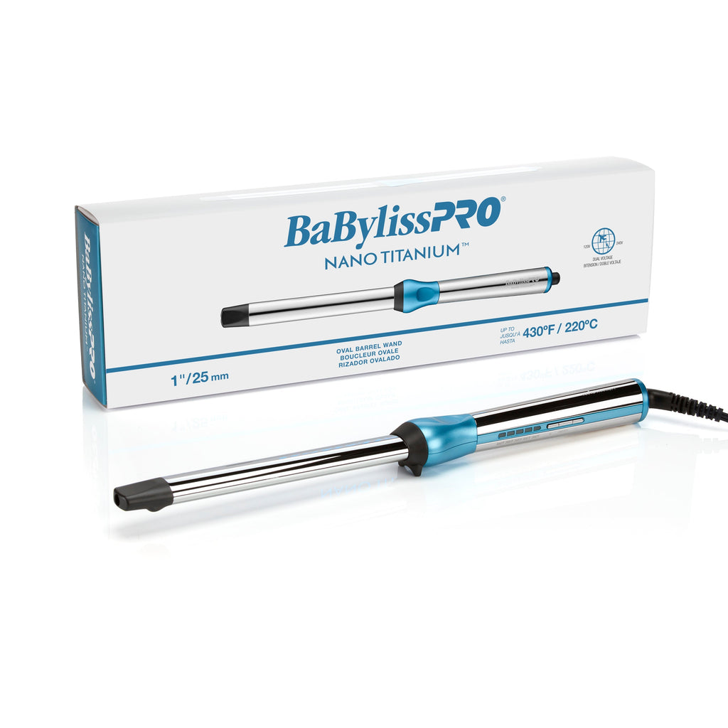 BaBylissPRO Nano Titanium Oval Barrel Curling Wand — image 5