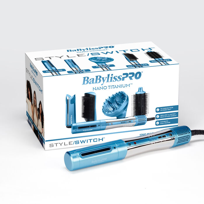 BaBylissPRO Nano Titanium StyleSwitch Ionic Mulit-Styler & Dryer (BNTSS-5PK) — image 20