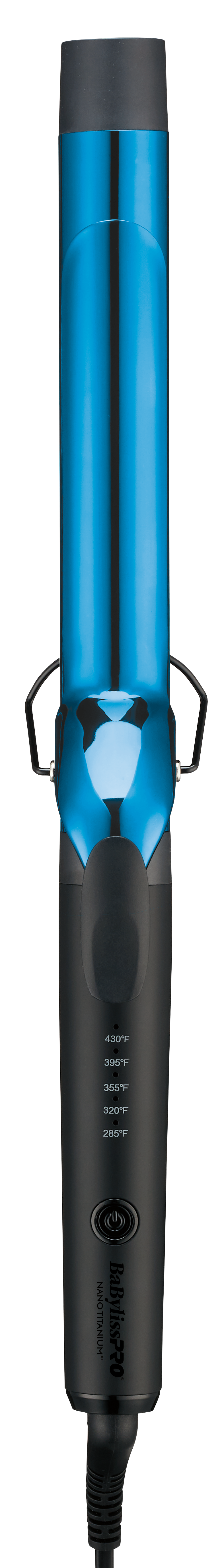 BaBylissPRO Limited Edition Black & Blue Nano Titanium Extended Barrel Curling Iron - 1.25" (BNTWMB125XLUC) — image 3