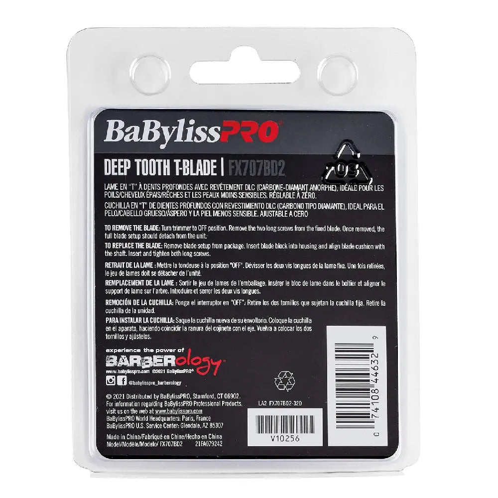 BaByliss Pro DLC 2.0 Deep Tooth T-Blade (FX707BD2)