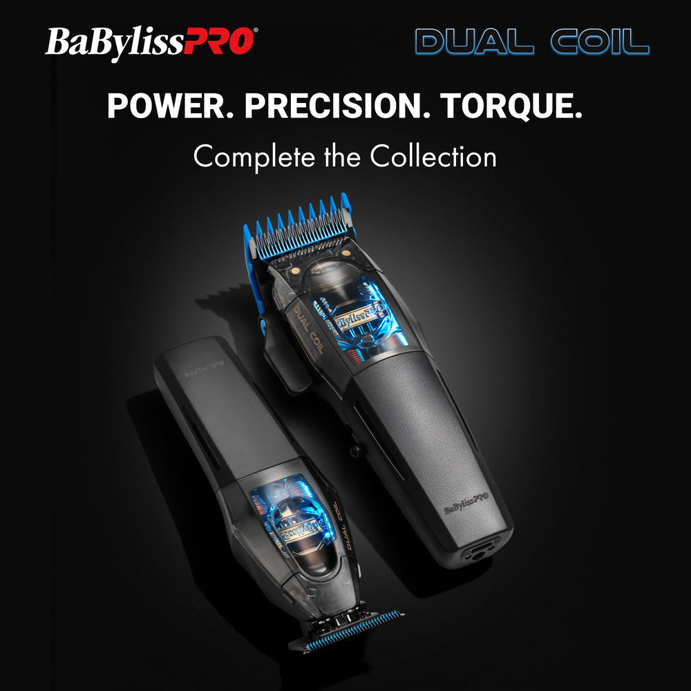 BaBylissPRO High-Performance Dual-Coil Motor Cordless Clipper + Trimmer (Bundle) (FX95C + FX95T)