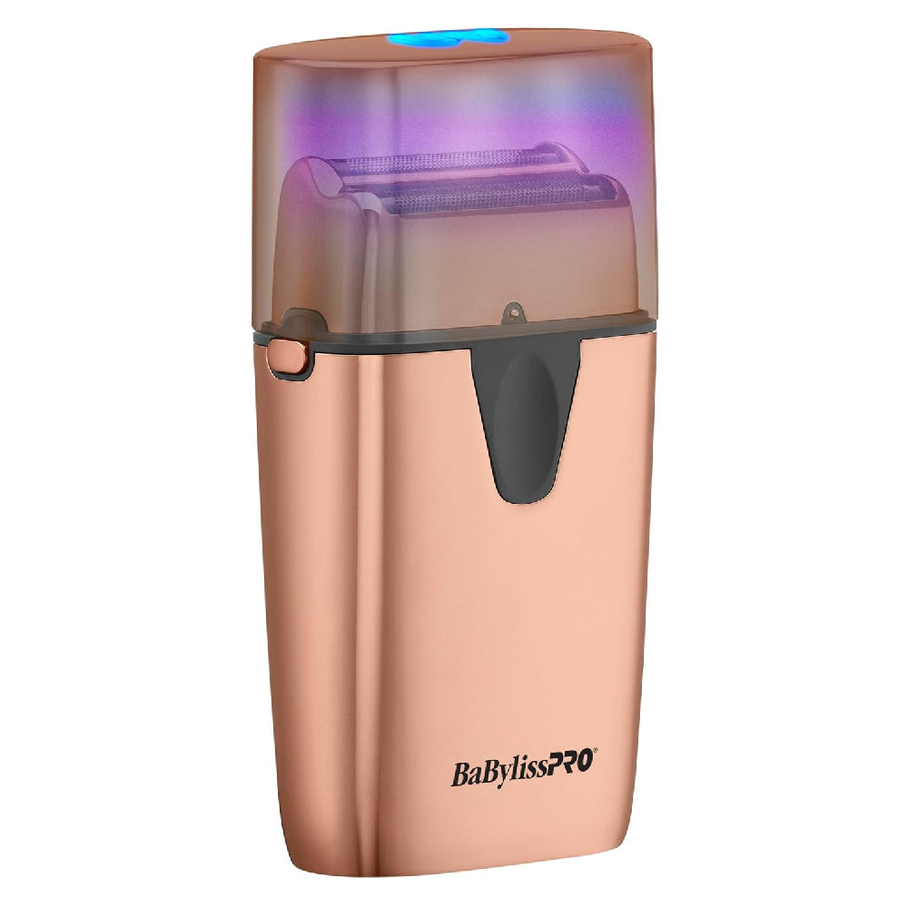 BaByliss Pro UV Foil Cordless Double Foil Shaver - Rose Gold (FXLFS2RG) — image 4