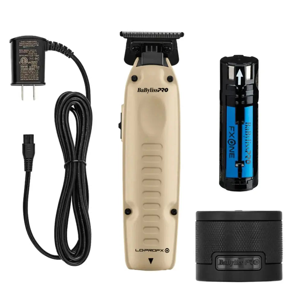 BaBylissPRO FXONE Lo-ProFX Limited Edition Sand Interchangeable Battery Trimmer (Tool Only) (FX729SDLT)