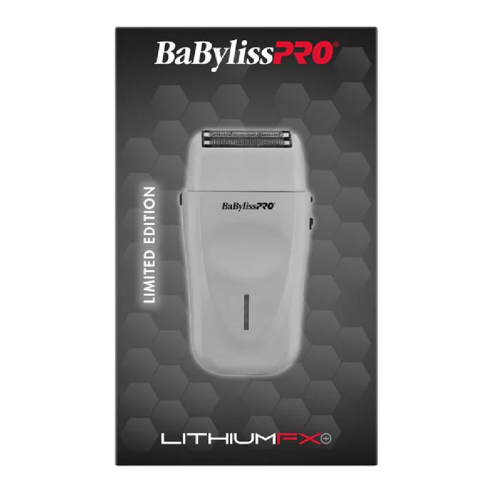 Babyliss Pro Limited Edition LithiumFX+ Lithium Ergonomic Cord/Cordless Double Foil Shaver - Grey (FXFS573GY) — image 4