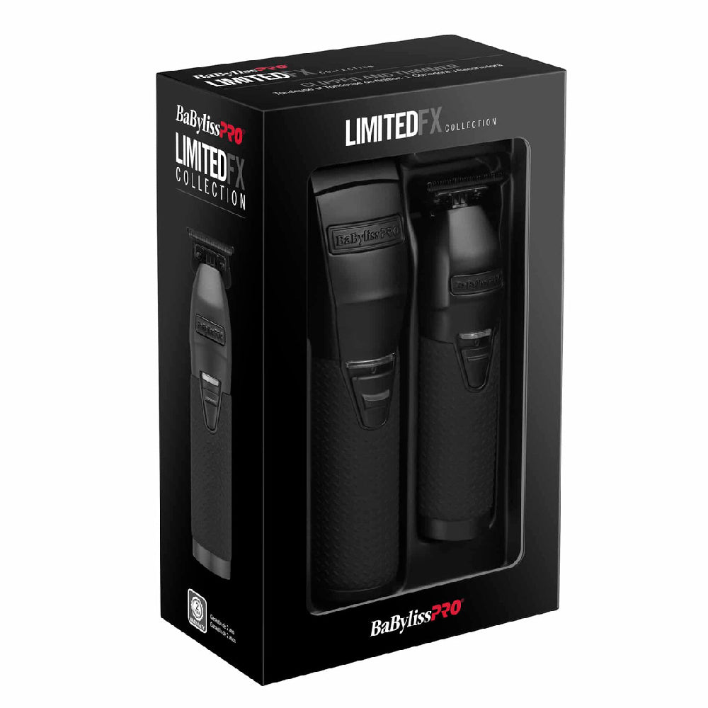 BaByliss PRO LimitedFX Matte Black Clipper & Trimmer [Combo] — image 4