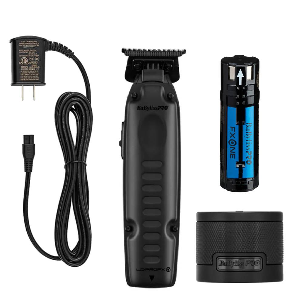 Babyliss Pro FXONE Low-Profile Matte Black Interchangeable Battery Trimmer - TOOL ONLY (FX729MBLT) — image 7
