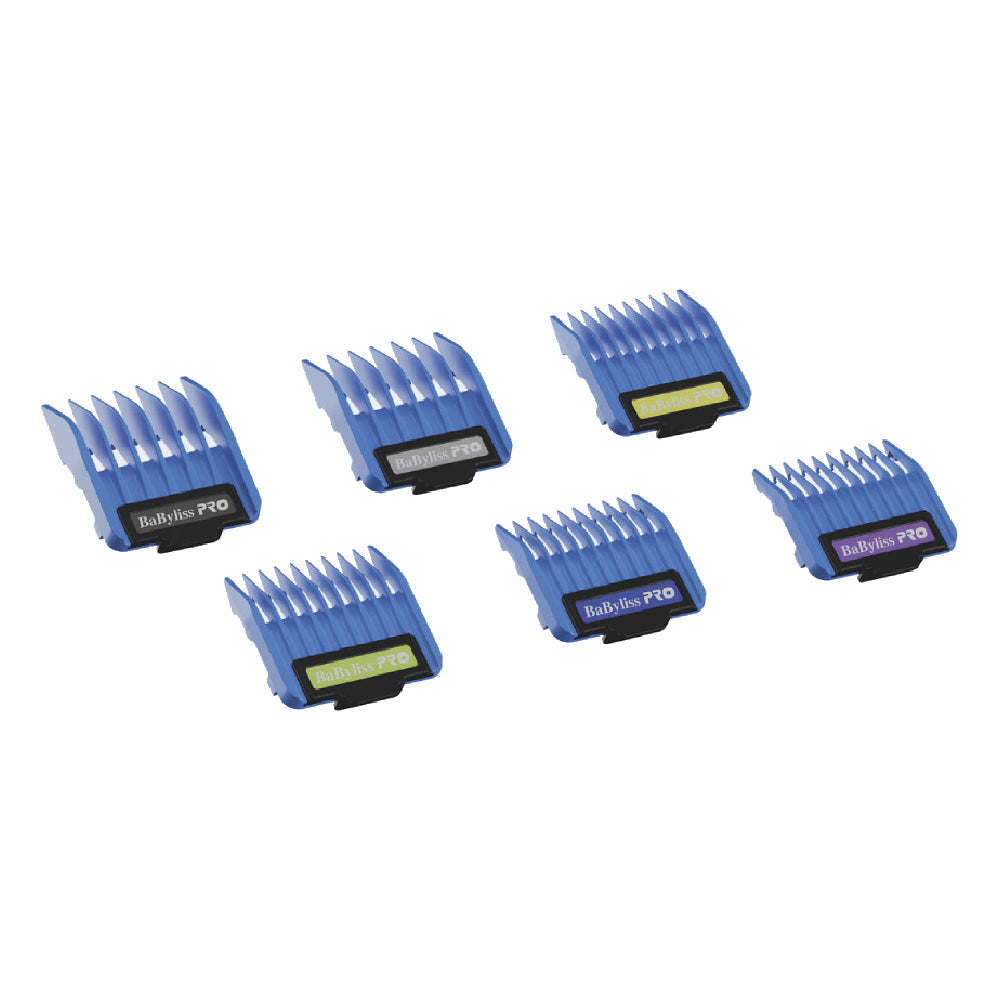 Babyliss Pro 6pc Magnetic Precision Clipper Guard Set (FXPCMG) — image 2