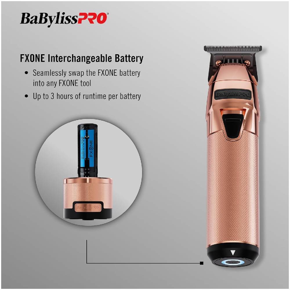 Babyliss Pro FXONE RoseFX Cordless Trimmer (#FX799RG) — image 6
