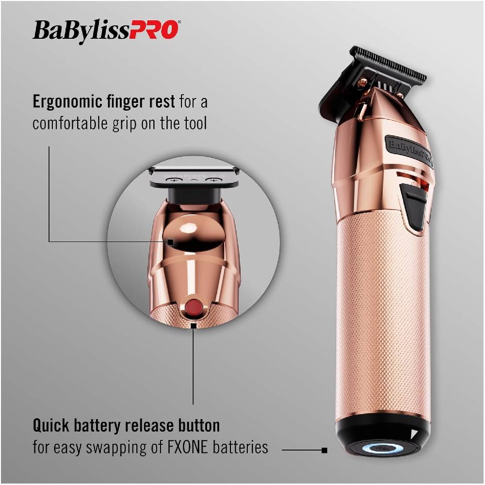 Babyliss Pro FXONE RoseFX Cordless Trimmer (#FX799RG) — image 5