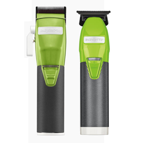 BaByliss Pro LimitedFX Clipper + Trimmer (Green, Silver) (Combo) — image 1