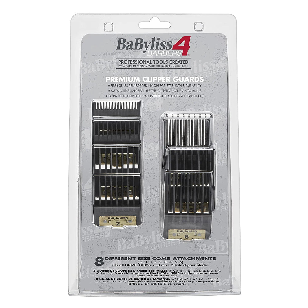 Babyliss Pro 8pc Premium Clipper Guard Set (FXPCG) — image 4