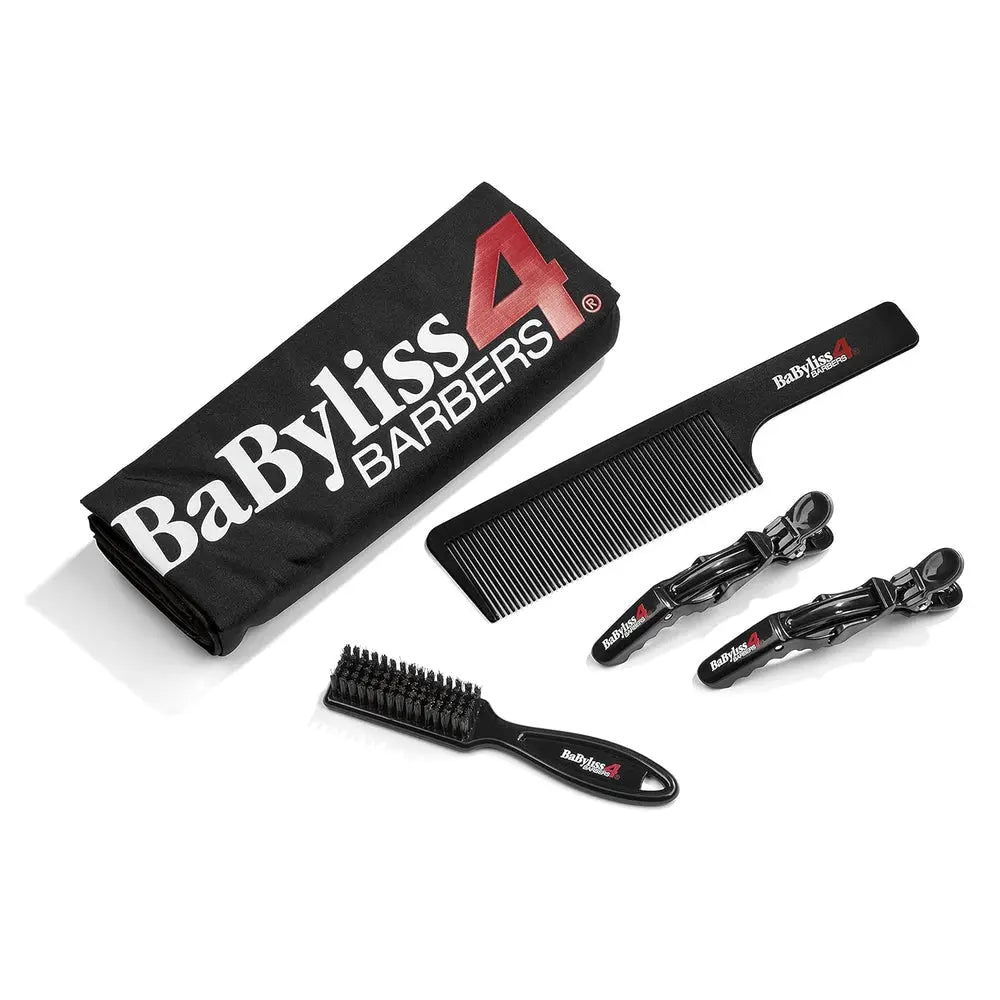 Babyliss Pro Essential Professional Kit (Cape + Comb + Fade Brush + 2x Hair Clips + 2x Hair Holders)