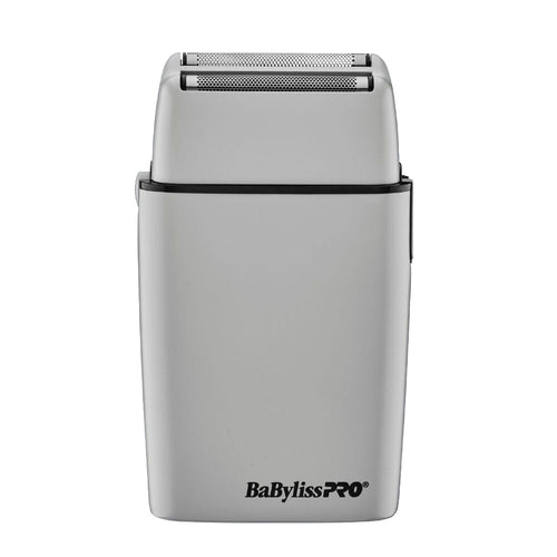 Babyliss Pro FOILFX02 Cord/Cordless Metal Double-Foil Shaver - Gray (FXFS2GY) — image 1