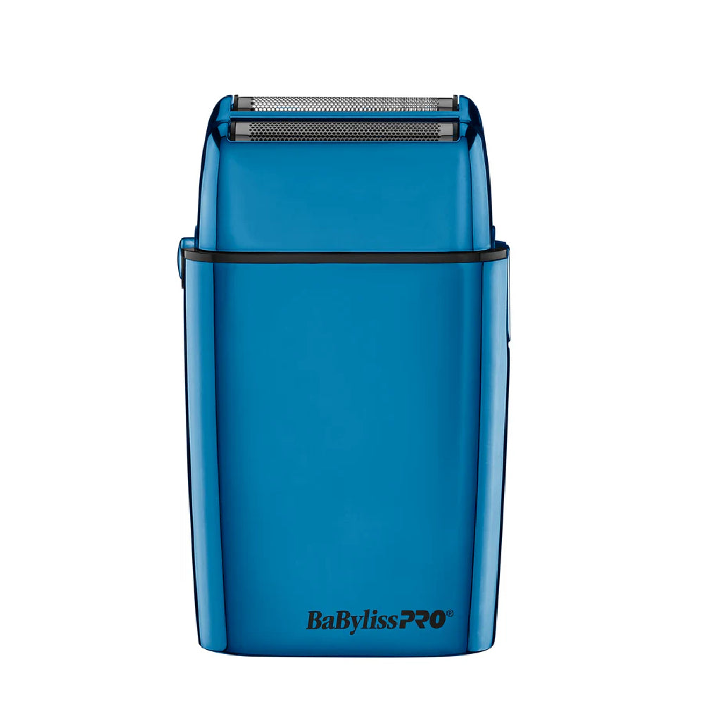 Babyliss Pro FOILFX02 Cord/Cordless Metal Double Foil Shaver - Blue (FXFS2BL) — image 1