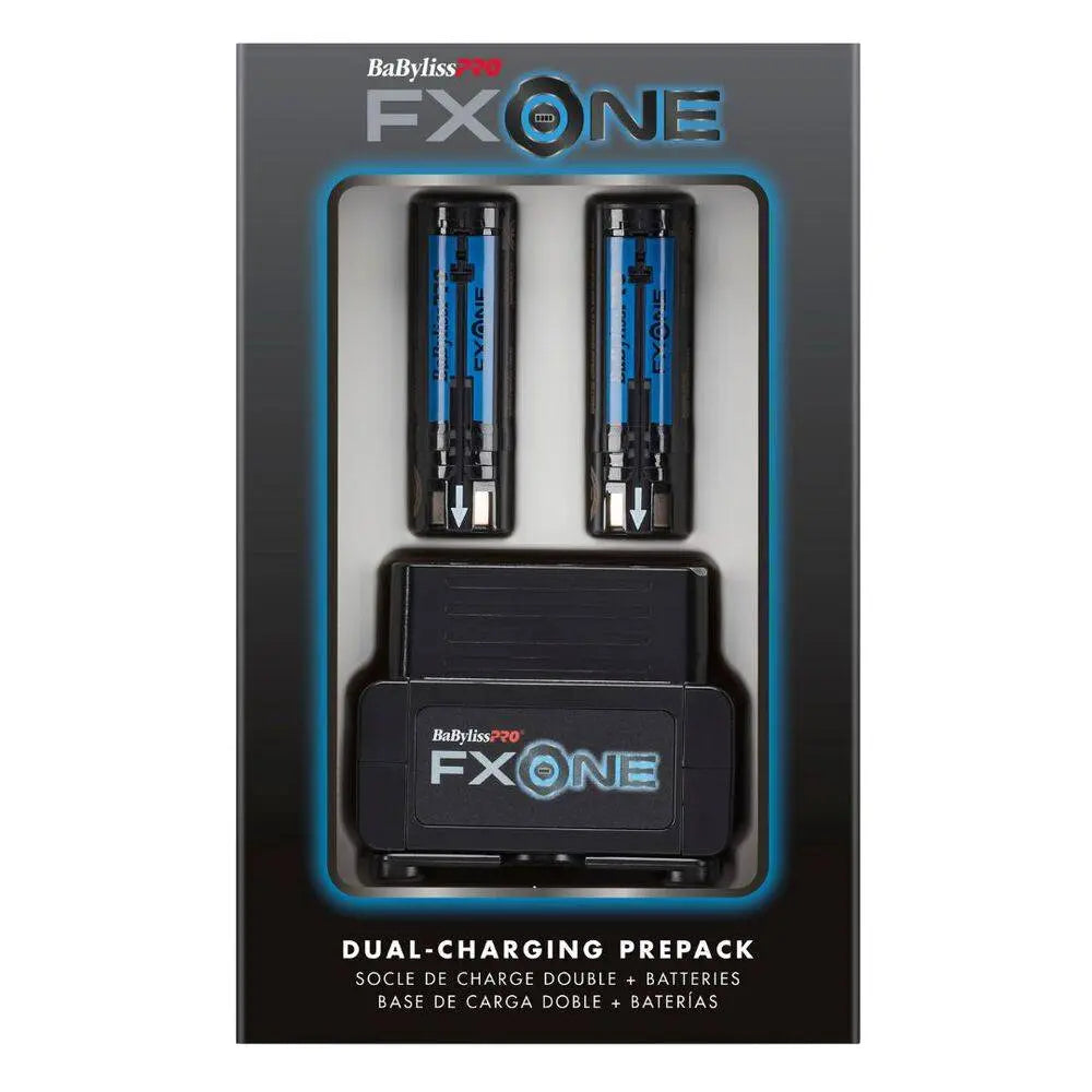 BaBylissPRO FXONE Dual-Battery Charging Pre-Pack Bundle with Base and 2 Batteries (FXC2BPPK)