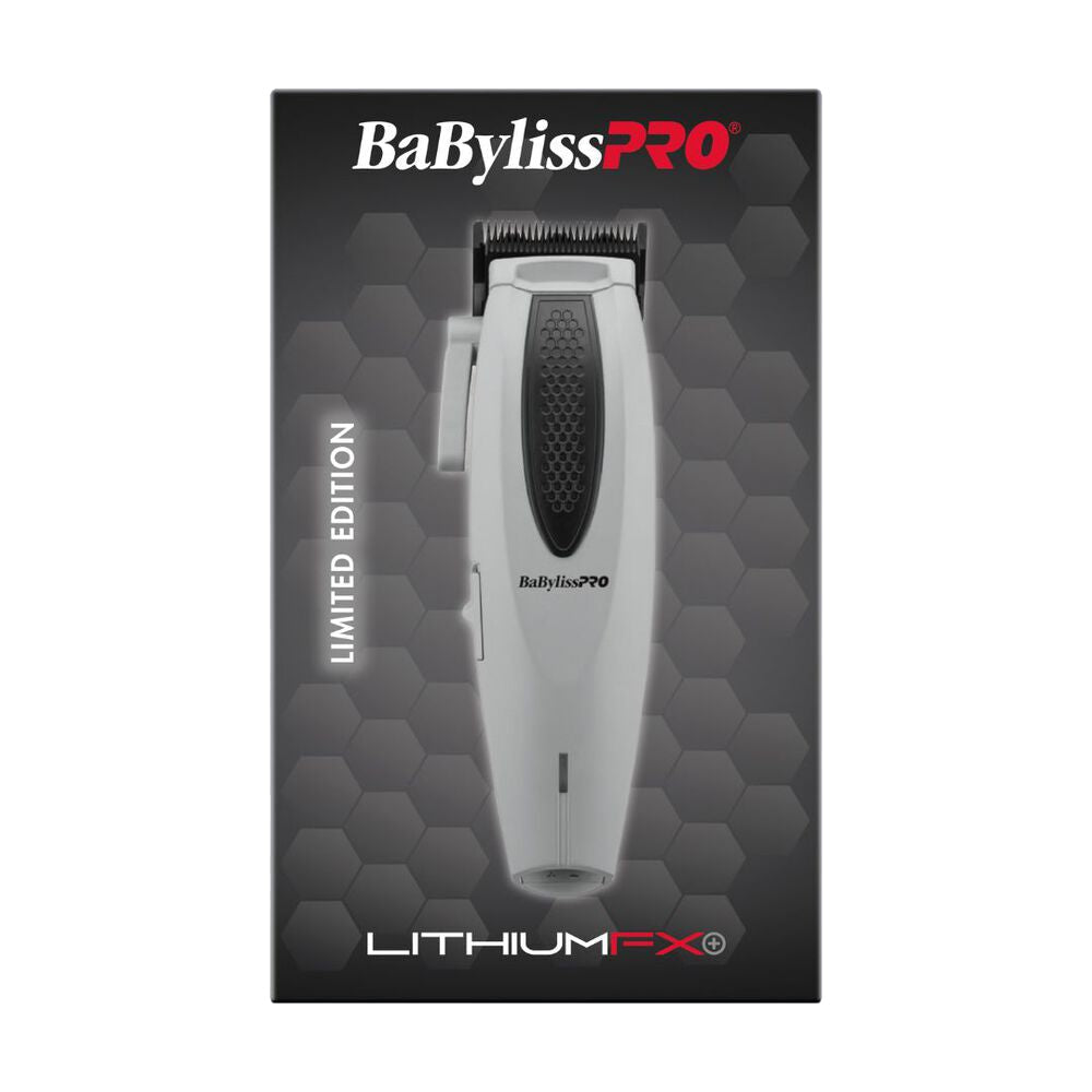 Babyliss Pro Limited Edition Lithium FX Cordless Ergonomic Clipper + Trimmer - Grey  (Combo) (FX673NSGY + FX773NGY) — image 8