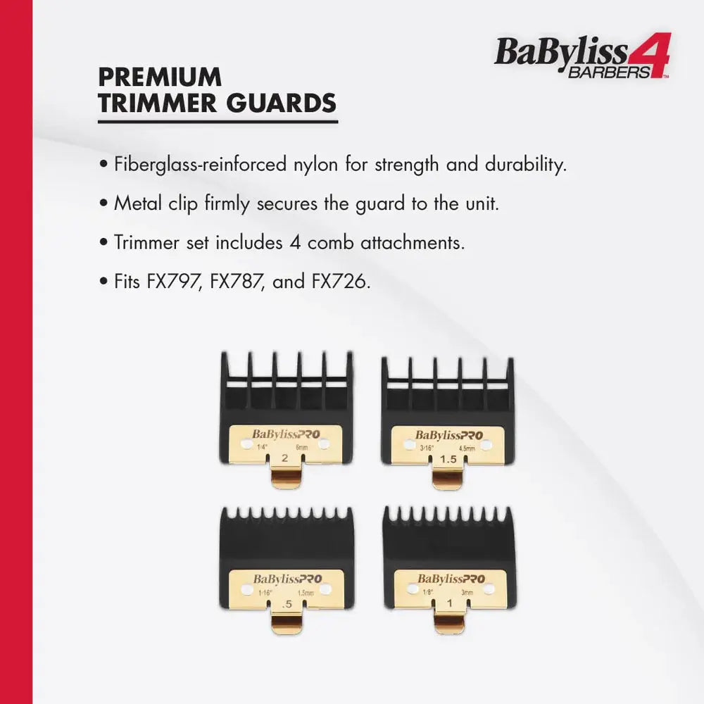 Babyliss Pro Premium Trimmer Guards (FXPTG)