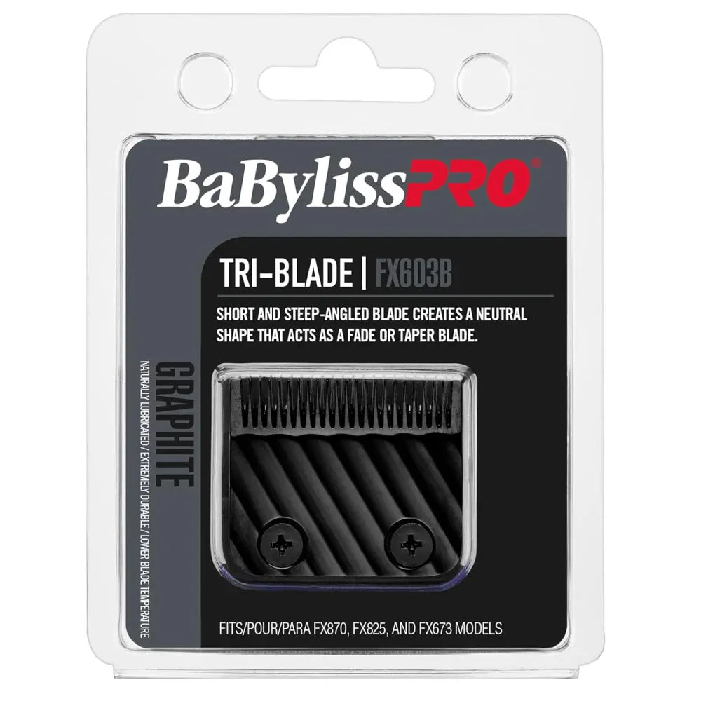 Babyliss Pro Replacement Black Graphite Tri-Blade (FX603B)