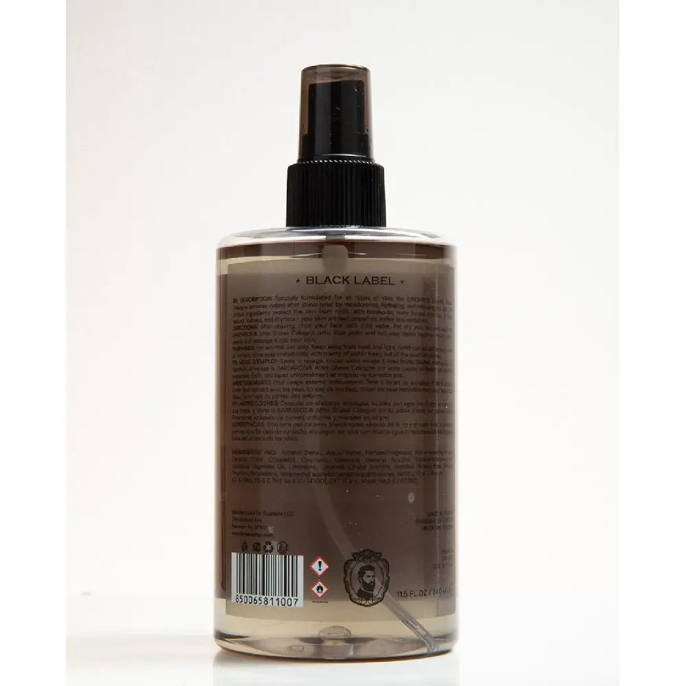 Barbaros After Shave Cologne Black Label