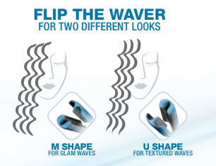 BaBylissPRO Nano Titanium Compact Ionic Deep Waver Iron (BNTMDWUC) — image 6