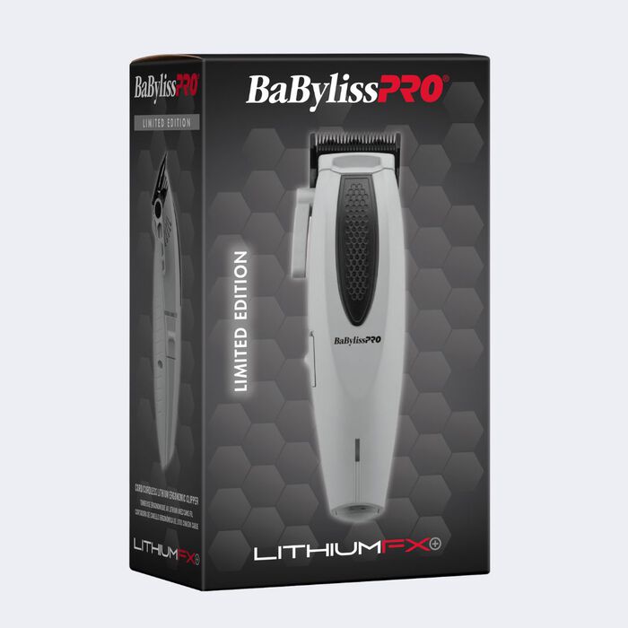 BaBylissPRO Limited Edition LithiumFX+ Lithium Ergonomic Cord/Cordless Clipper - Grey (FX673NSGY) — image 7