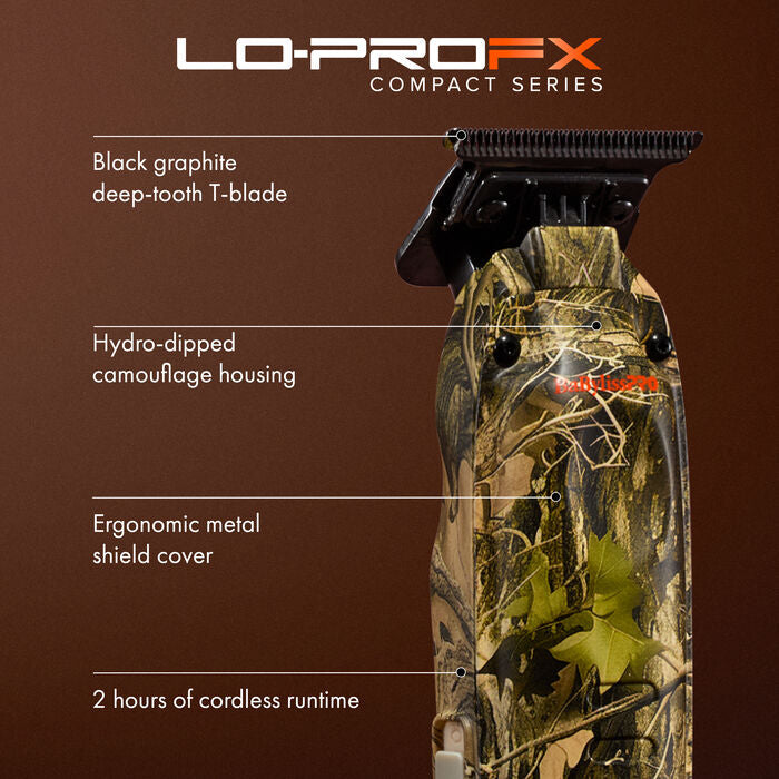 BaBylissPRO Limited Edition Camo Lo-ProFX Compact Trimmer (FX72CAM) — image 6
