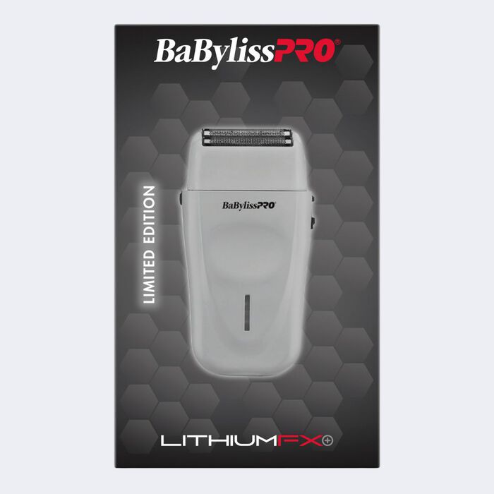 BaBylissPRO Limited Edition LithiumFX+ Lithium Ergonomic Cord/Cordless Double Foil Shaver - Grey (FXFS573GY) — image 5