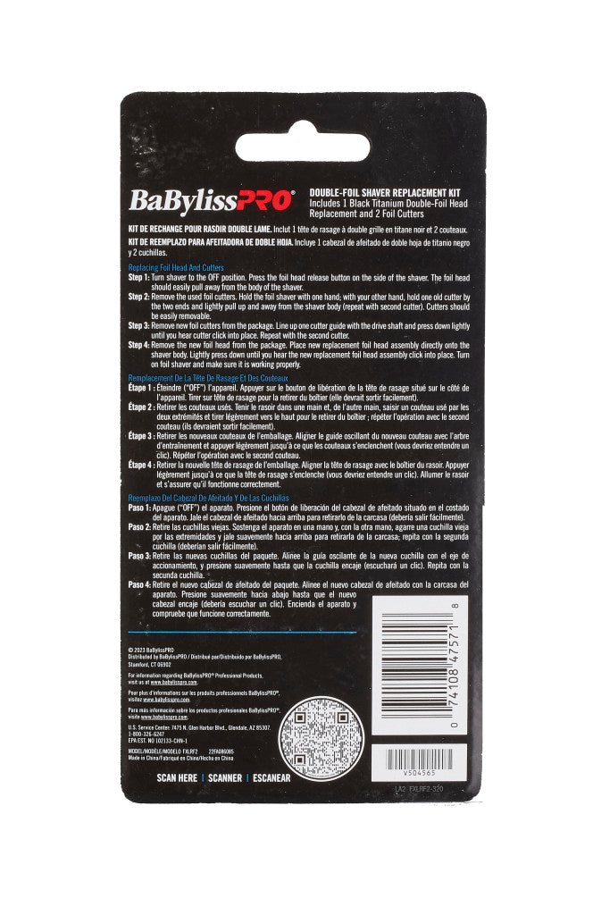 BaBylissPRO UV Foil Replacement Foil w/Cutters for FXLFS2 (FXLRF2) — image 3