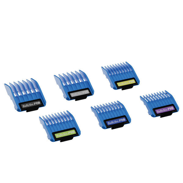 BaBylissPRO 6pc Magnetic Precision Clipper Guard Set (FXPCMG) — image 1