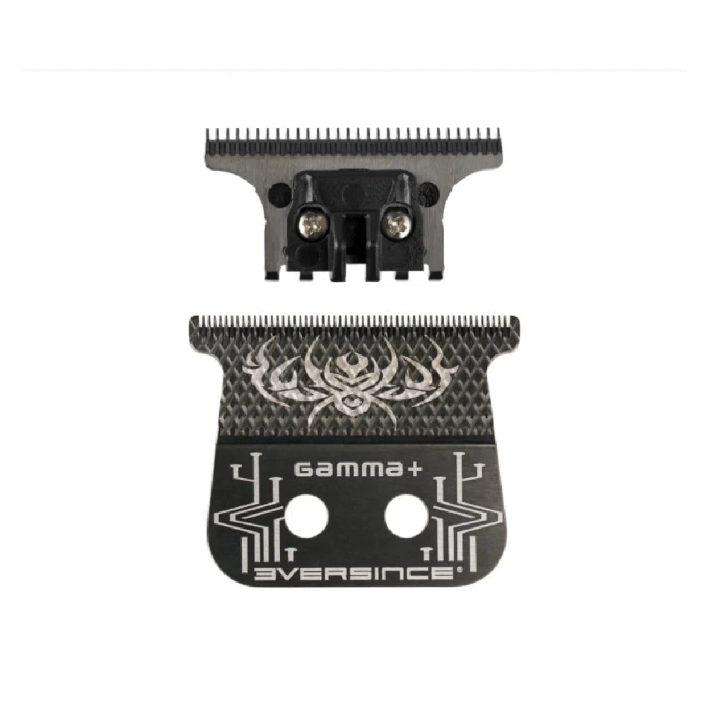 GAMMA+ 3Versince ES6 Black Diamond DLC Wide Blade with DLC "The One" Cutter Trimmer Blade Set (3VES6)