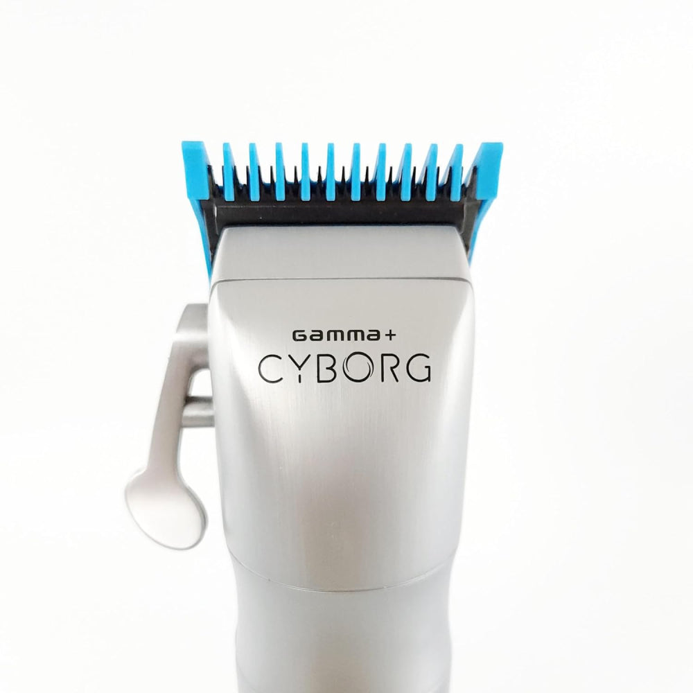 Gamma+ Dub Magnetic Tight Clipper Guards - Cyan Blue (4 Pack) (GPTGB)-Clipper Vault