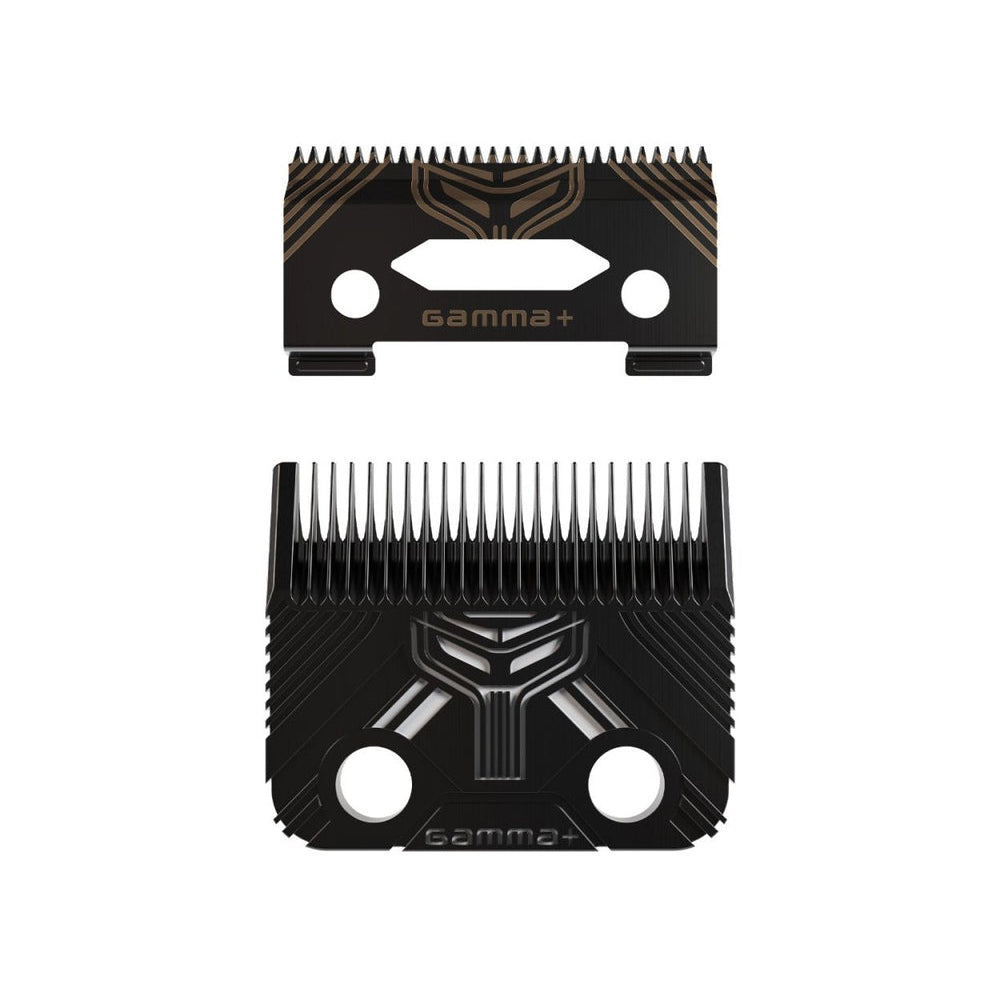 Gamma+ T1000 Echo Fixed Blade & Shallow 2.0 Clipper Blade Set