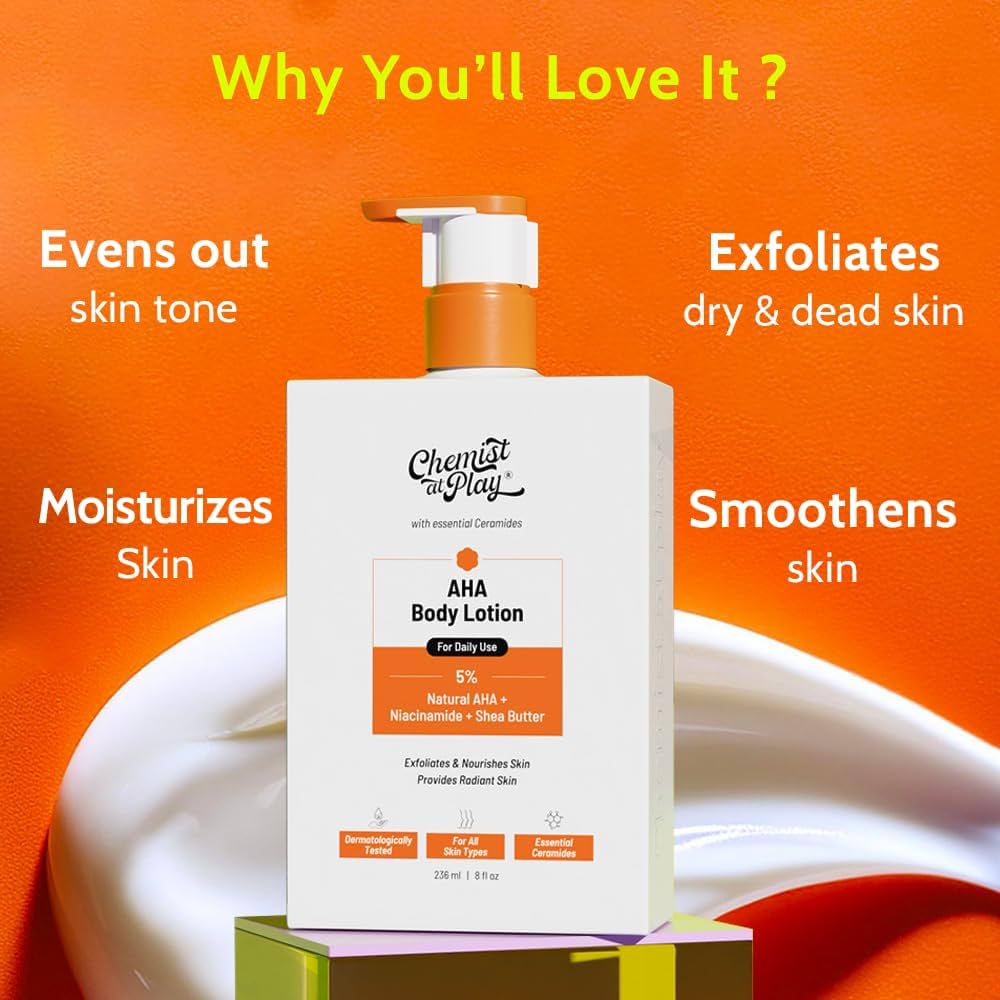 Chemist at Play AHA Body Lotion