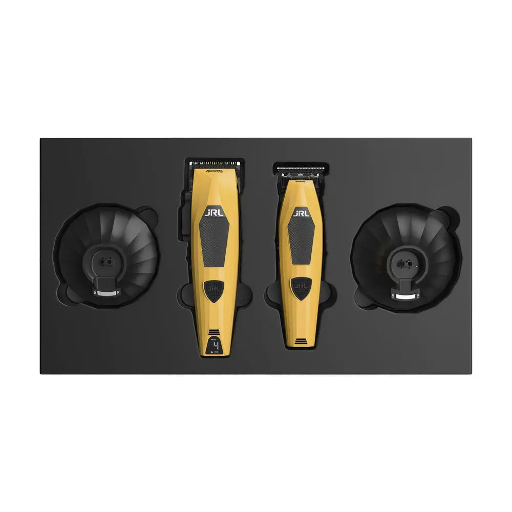 JRL Professional Diamante Cordless Clipper & Trimmer Combo Set - (DI2025)